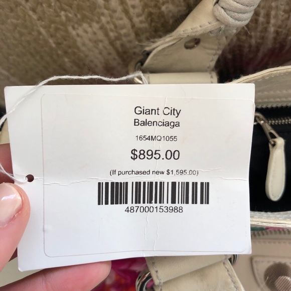 BALENCIAGA Motocross Floral Giant 21 City Bag - Picture 7 of 8